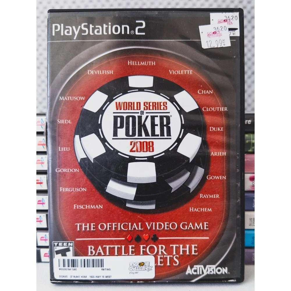 Sony PlayStation 2 Video Game Lot 17 Games Sports Karaoke Poker PS2 Bundle Multi
